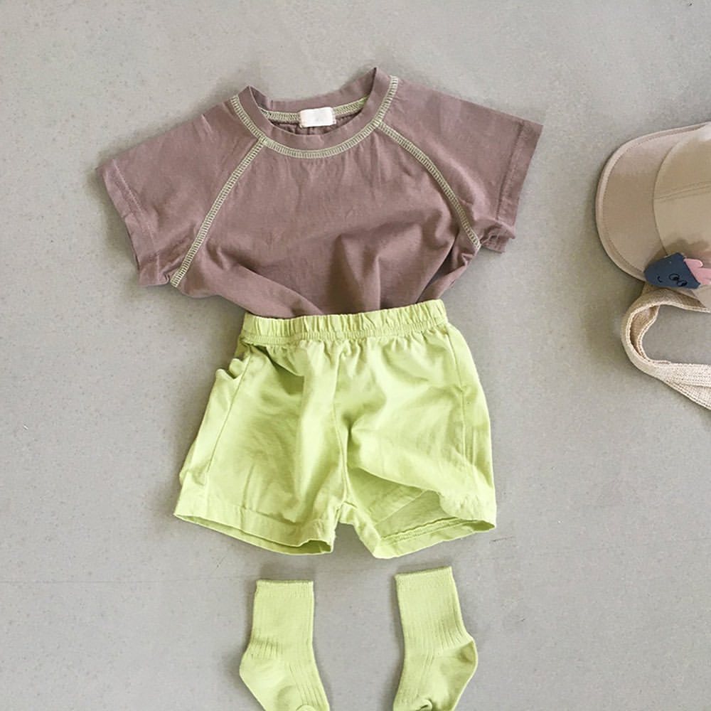 Contrasting Color two pieces