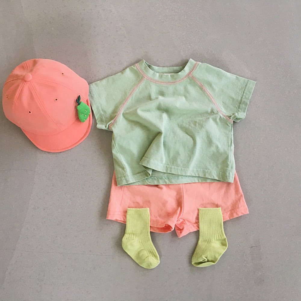 Contrasting Color two pieces