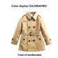 Kids' Overcoat Spring Boy's Trench Coat Mid-length