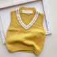 Children's Sweater Vest Pullover Bottoming Shirt
