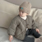Clothes For Babies Autumn Winter Cotton-padded Coat Fleece-lined Undershirt Coat