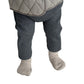 Clothes For Babies Autumn Winter Cotton-padded Coat Fleece-lined Undershirt Coat