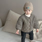 Clothes For Babies Autumn Winter Cotton-padded Coat Fleece-lined Undershirt Coat
