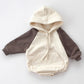 Cotton hoodie jumpsuit