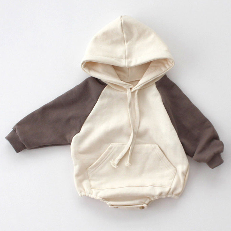 Cotton hoodie jumpsuit