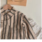 Boys Long Sleeve Shirt Striped Children's Personalized Shirt Baby Korean One Piece Top