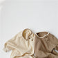 Comfortable And Simple Baby Long-sleeved One-piece