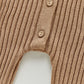Spring And Autumn Baby Long-sleeved Knitted Jumpsuit Romper