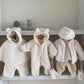 Lamb Hooded jumpsuit